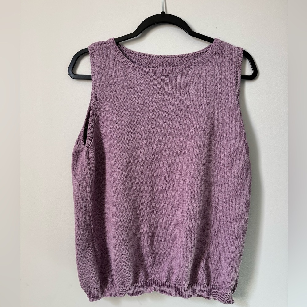Lilac Sweater Tank
